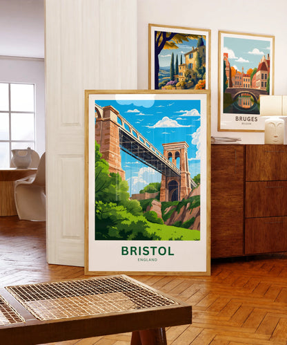 Bristol Travel Poster