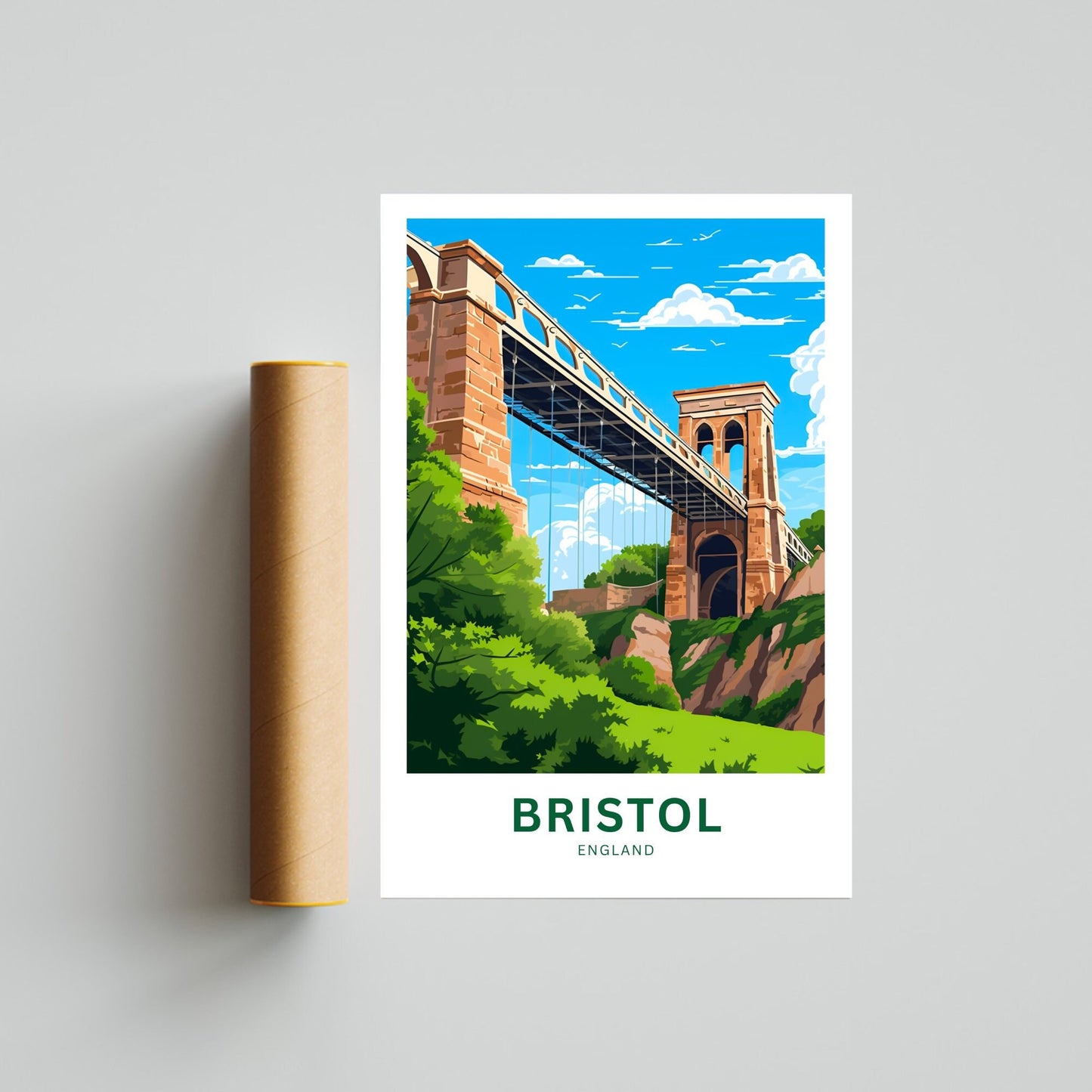 Bristol Travel Poster