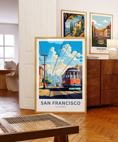 San Francisco Travel Poster