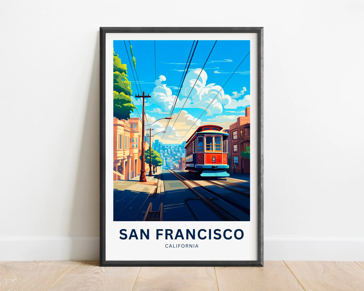 San Francisco Travel Poster