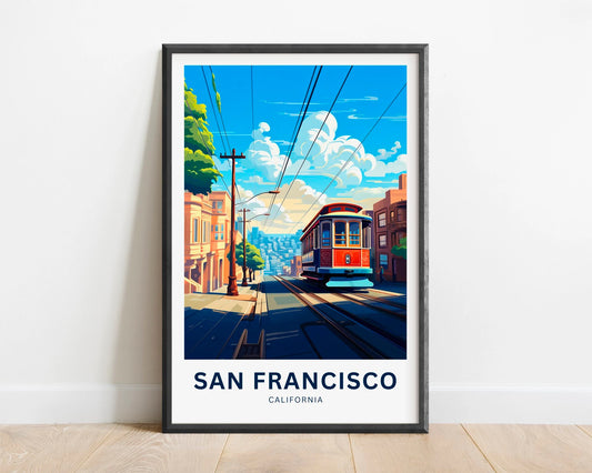 San Francisco Travel Poster