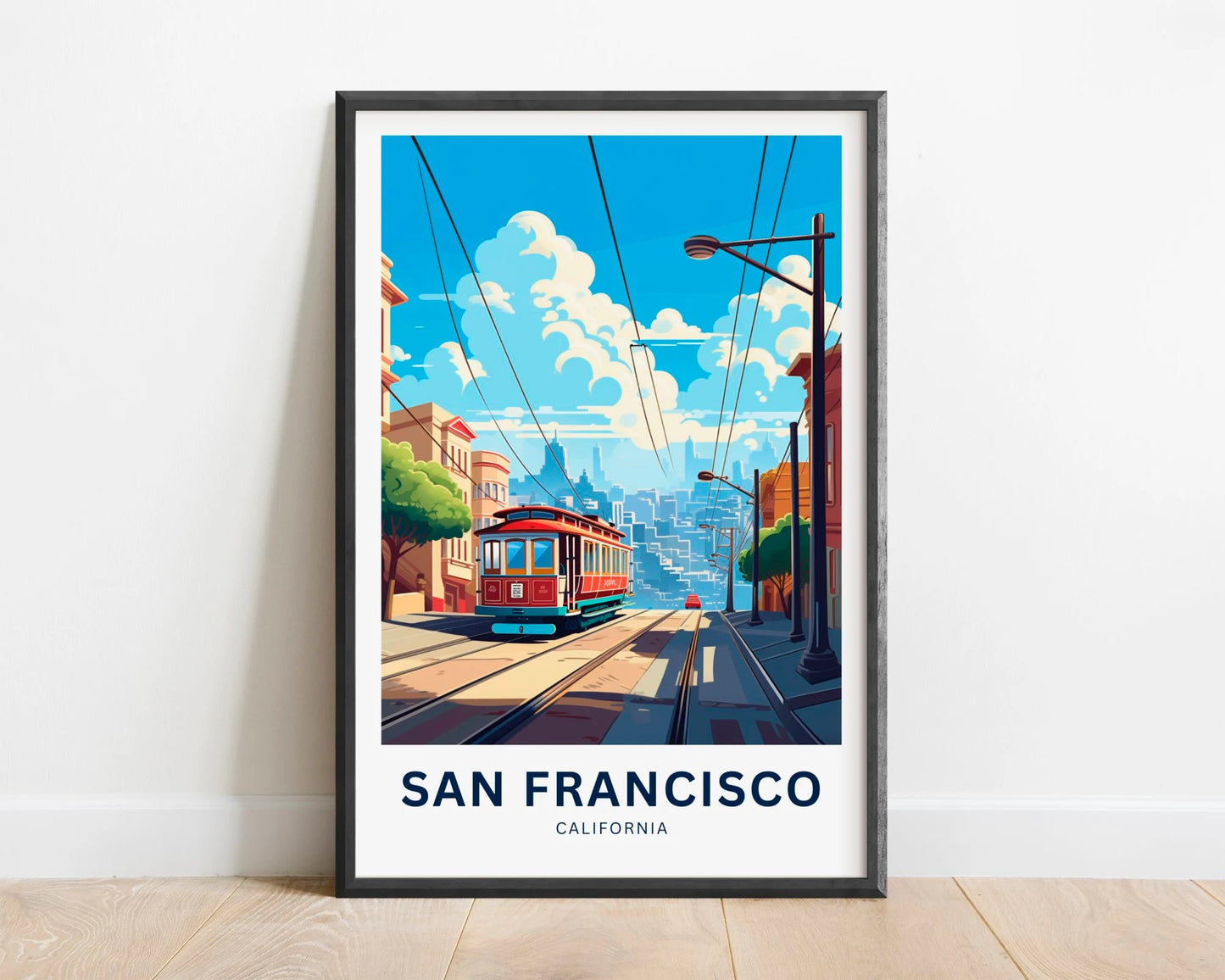 San Francisco Travel Poster