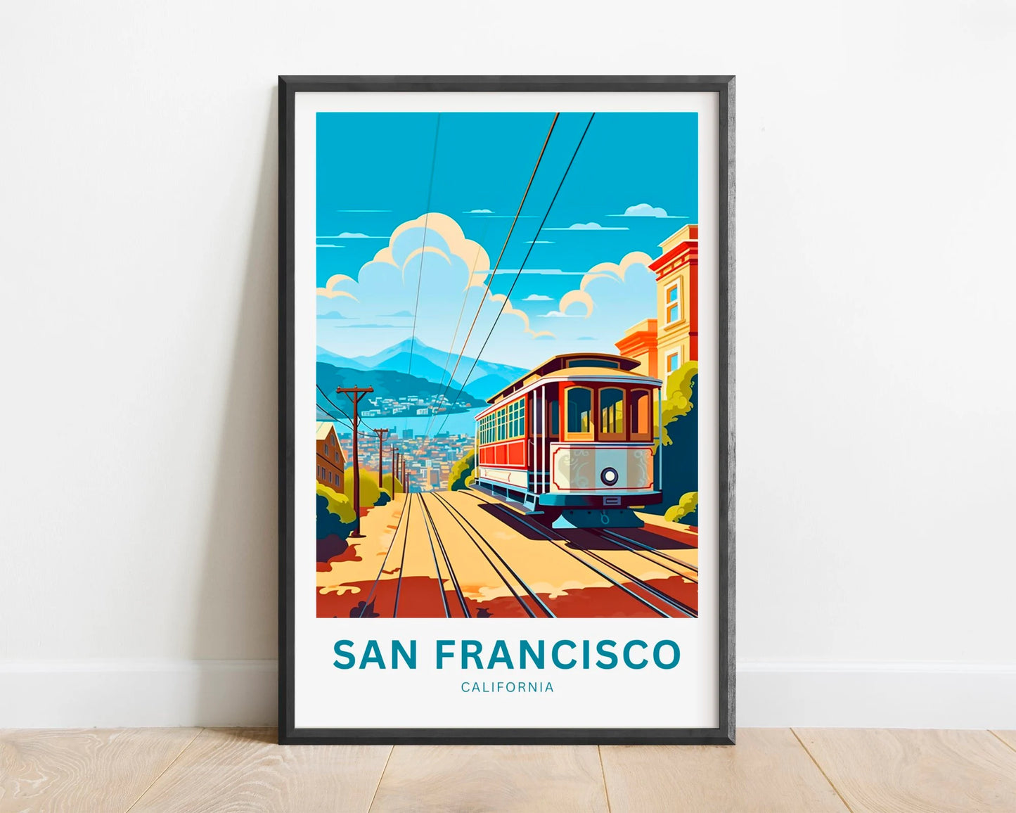 San Francisco Travel Poster