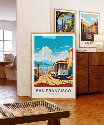 San Francisco Travel Poster