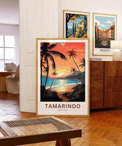 Tamarindo Travel Poster