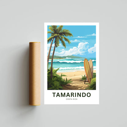 Tamarindo Travel Poster