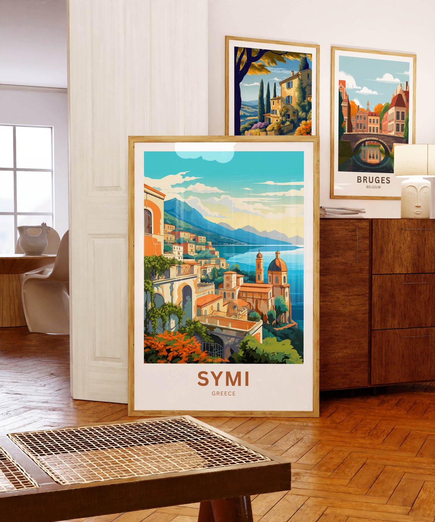 Symi Travel Poster