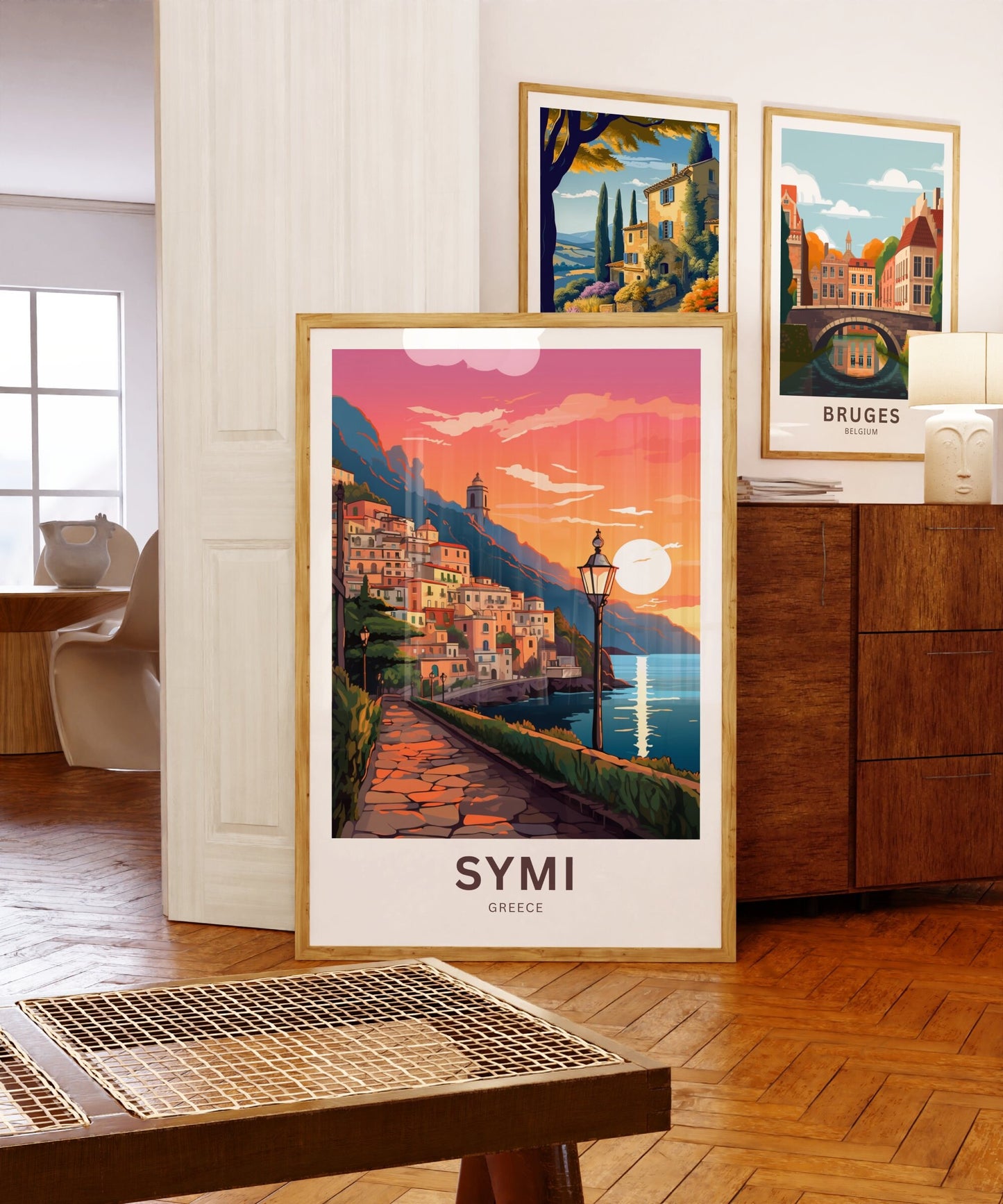 Symi Travel Poster