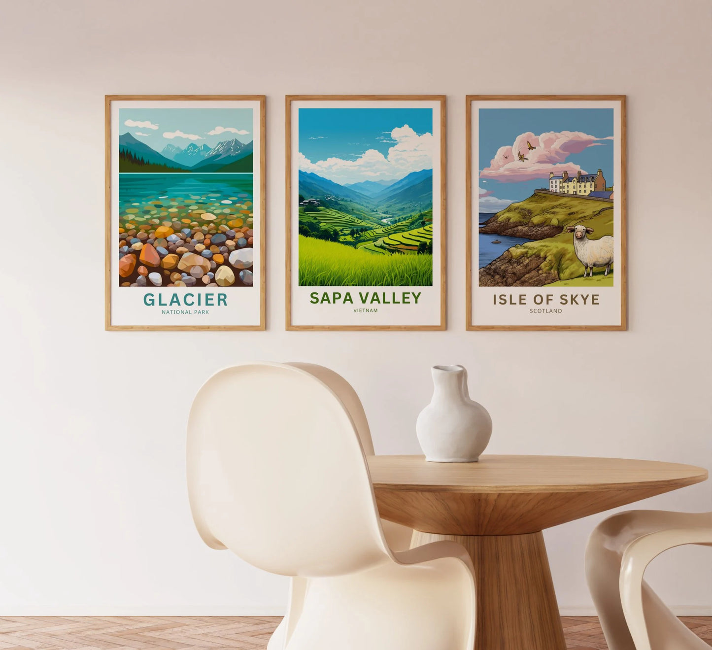 Sapa Valley Travel Poster