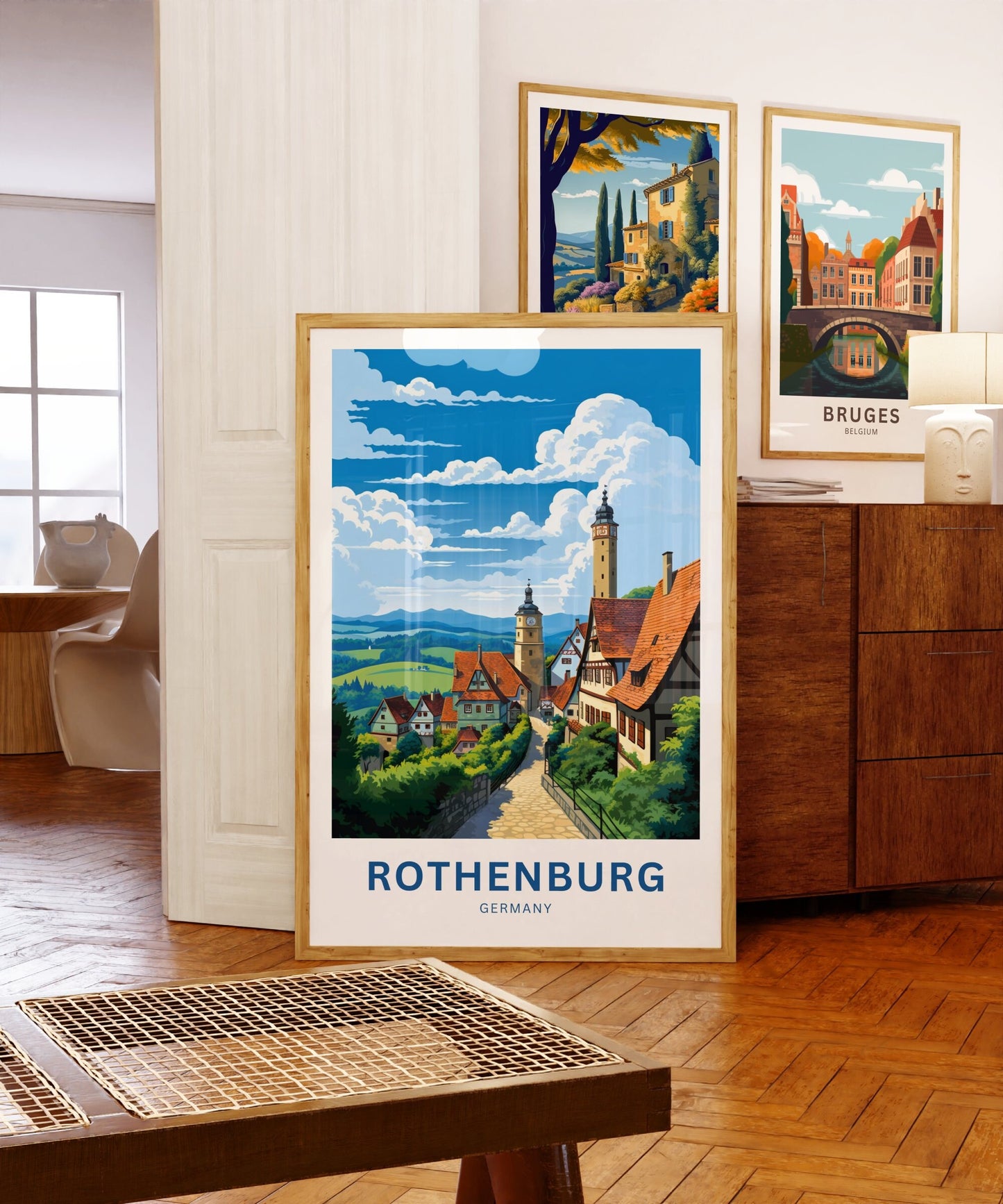 Rothenburg Travel Poster