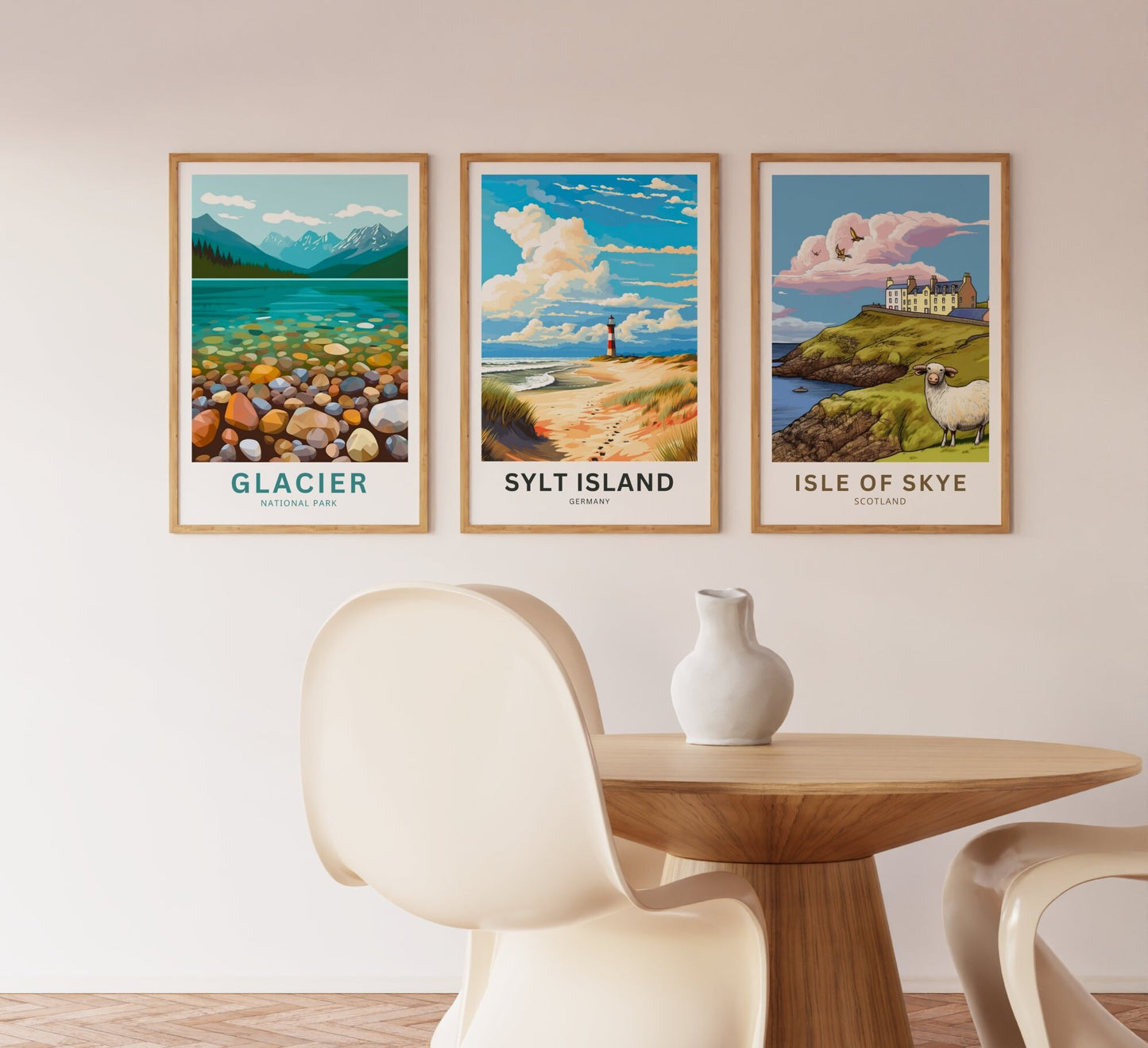 Sylt Island Travel Poster