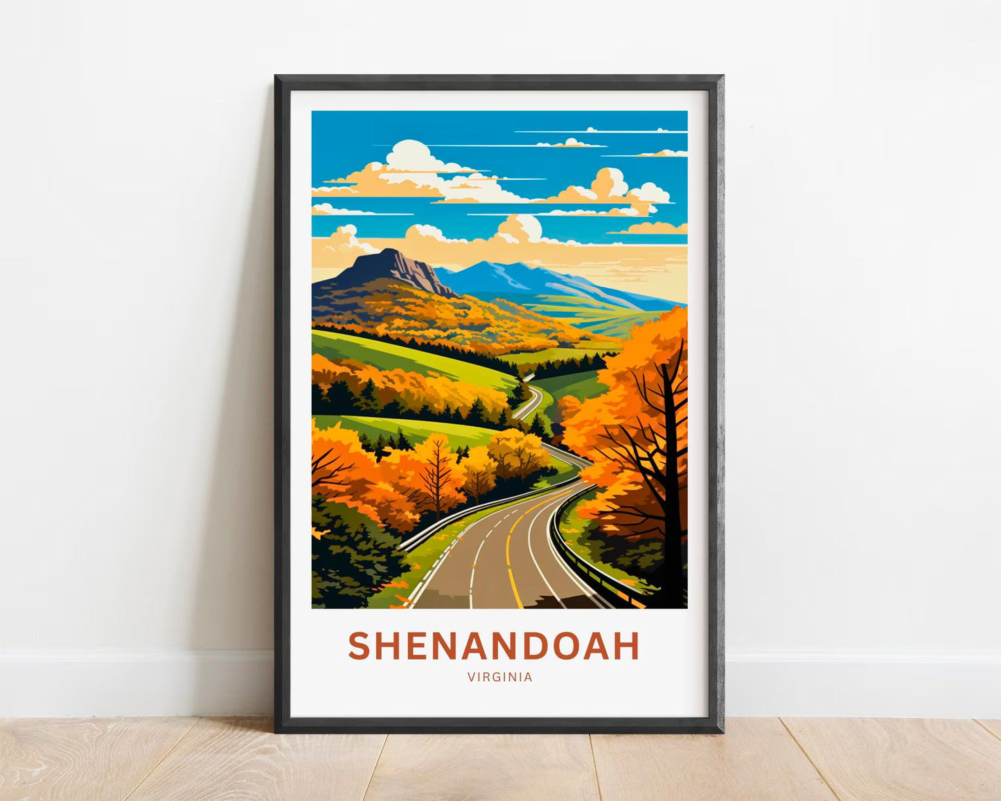 Shenandoah Travel Poster