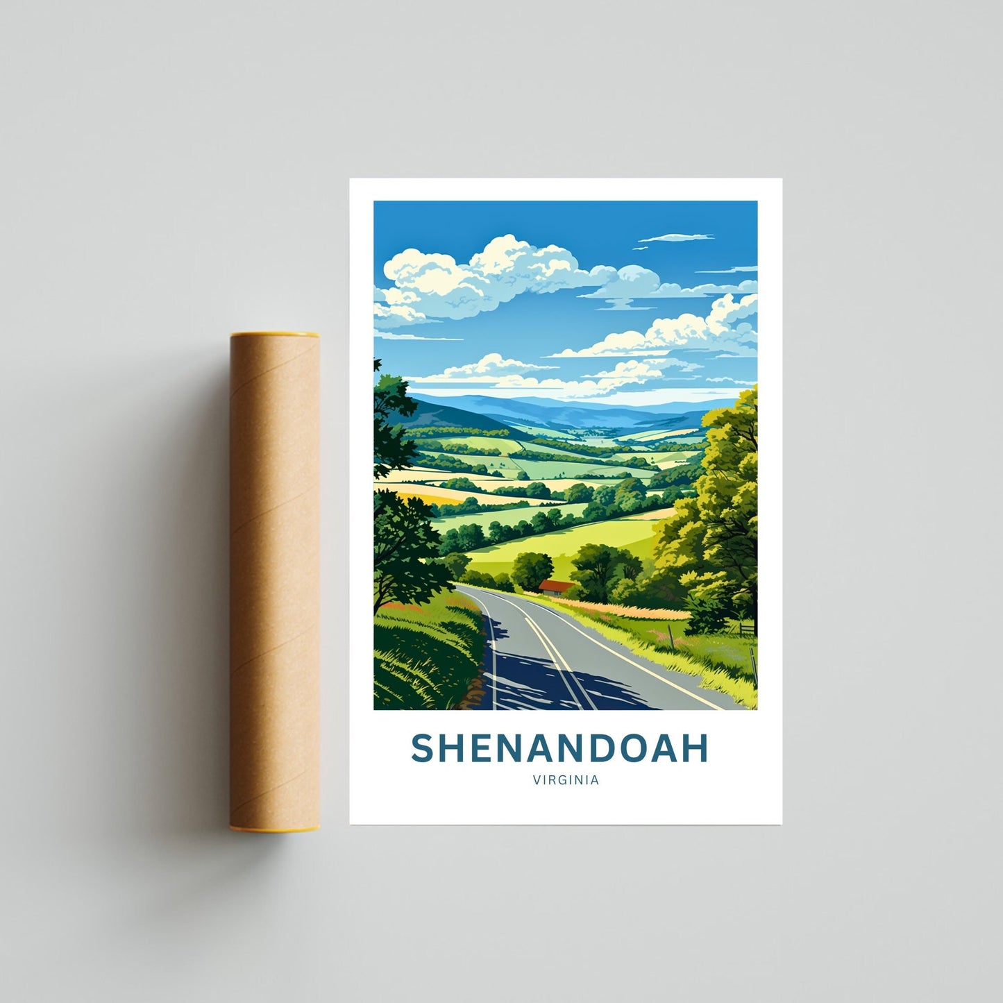 Shenandoah Travel Poster