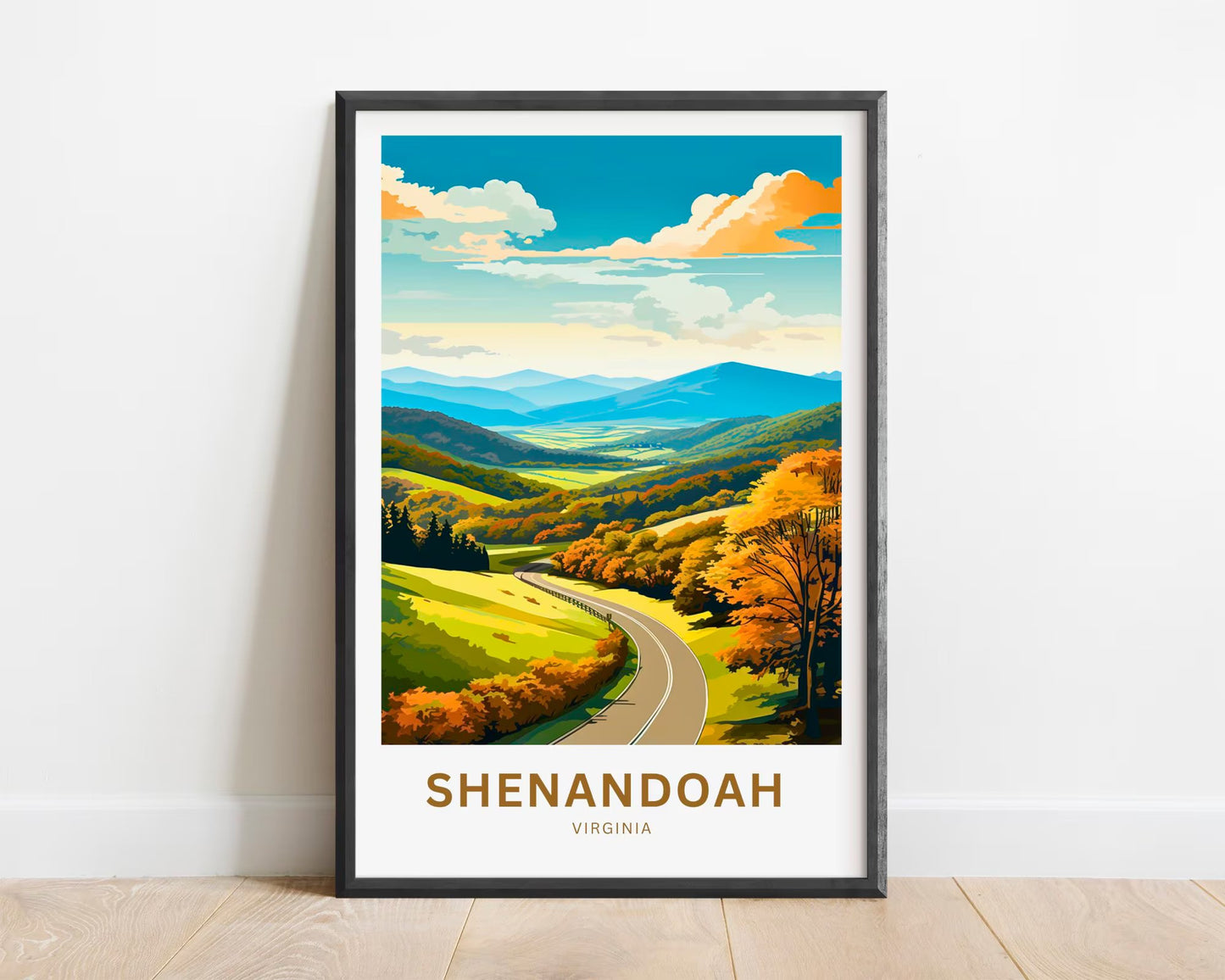 Shenandoah Travel Poster