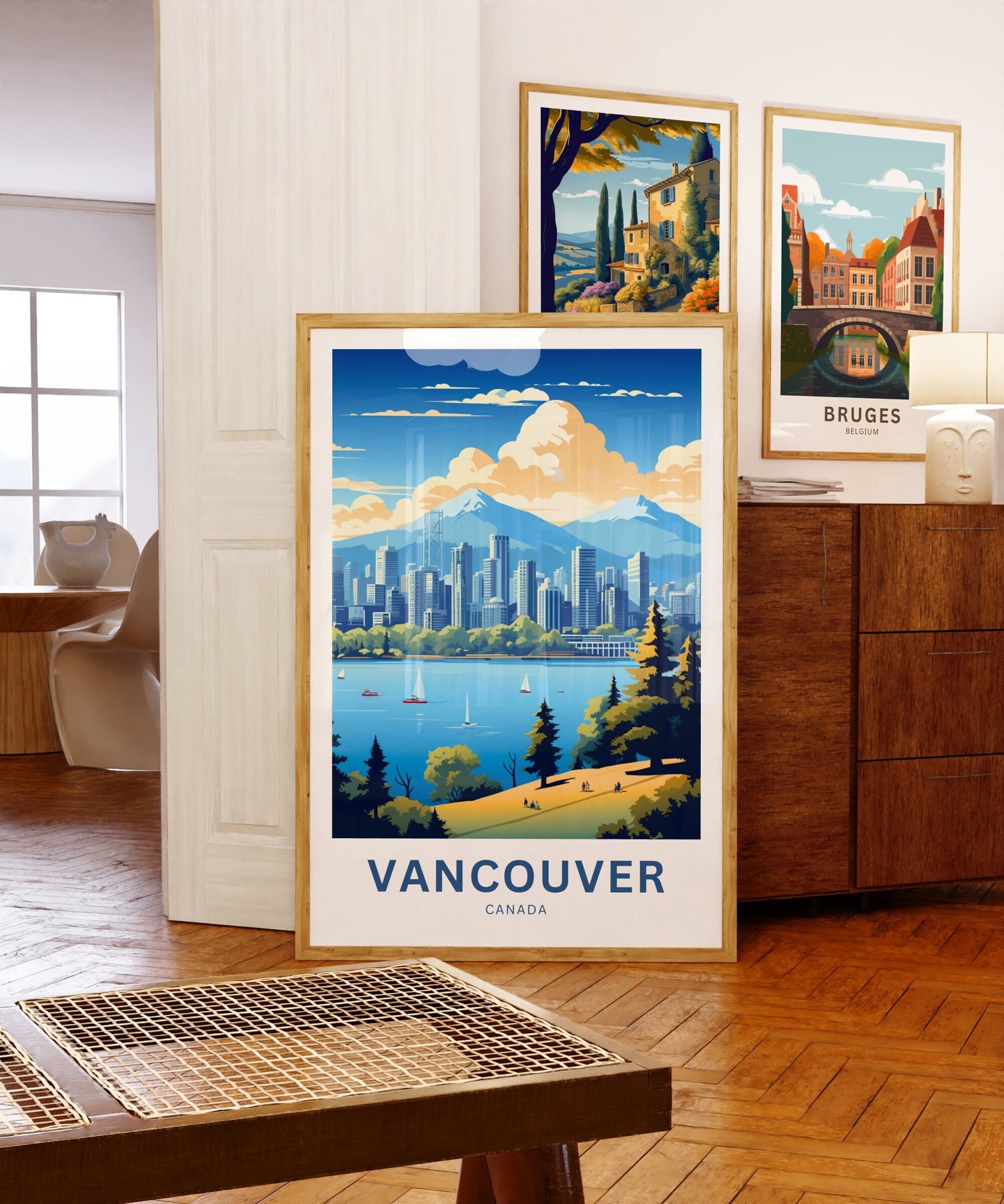 Vancouver Travel Poster