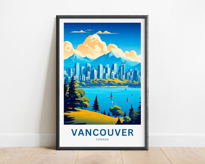 Vancouver Travel Poster