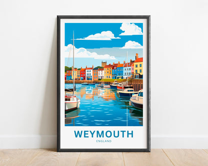 Weymouth Travel Poster