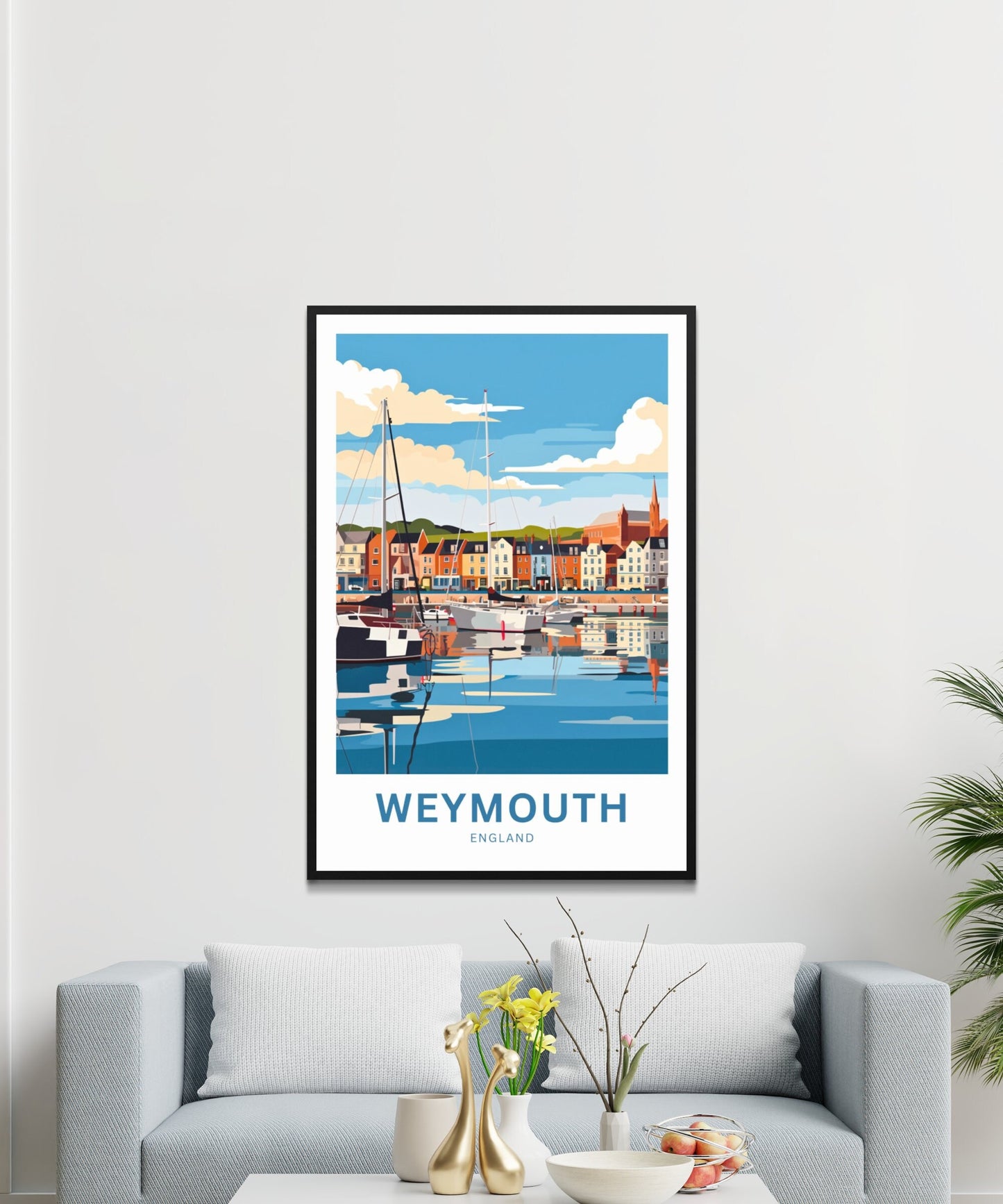 Weymouth Travel Poster