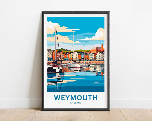 Weymouth Travel Poster