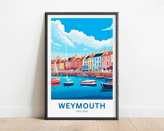 Weymouth Travel Poster