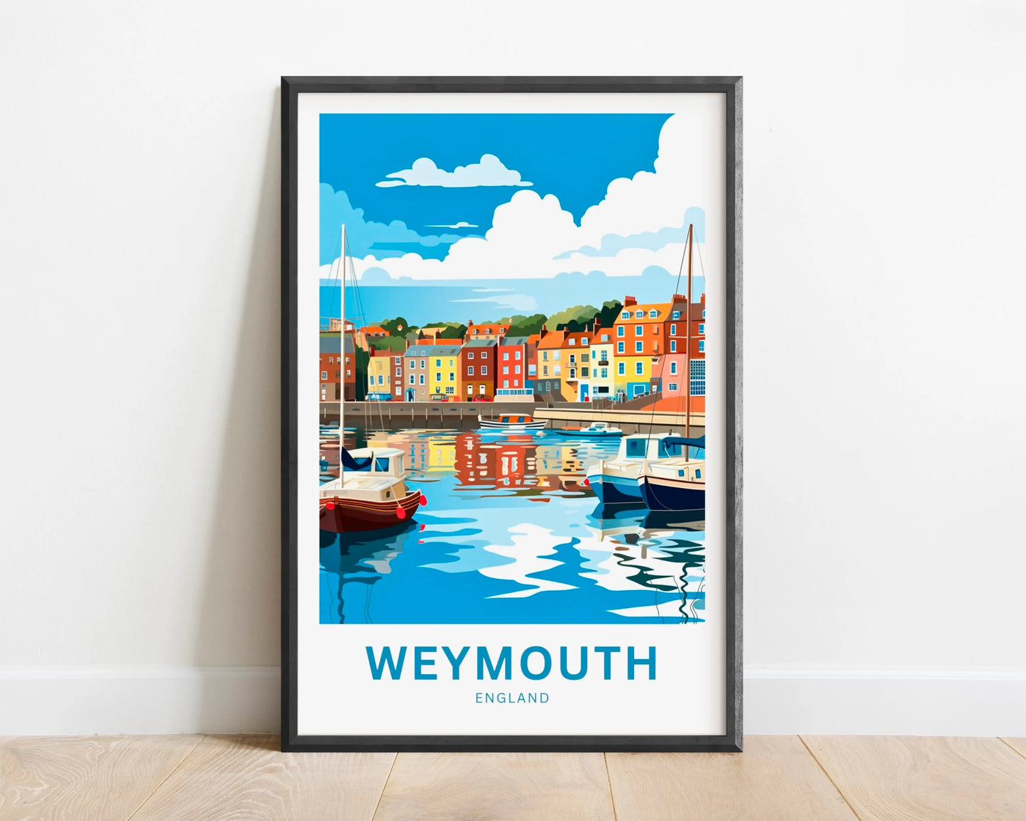 Weymouth Travel Poster