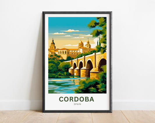 Cordoba Travel Poster