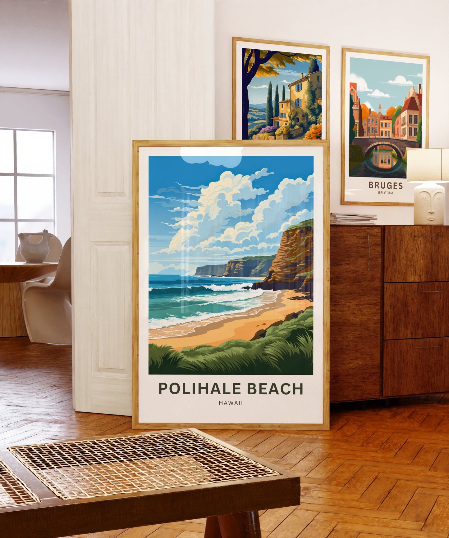 Polihale Beach Travel Poster