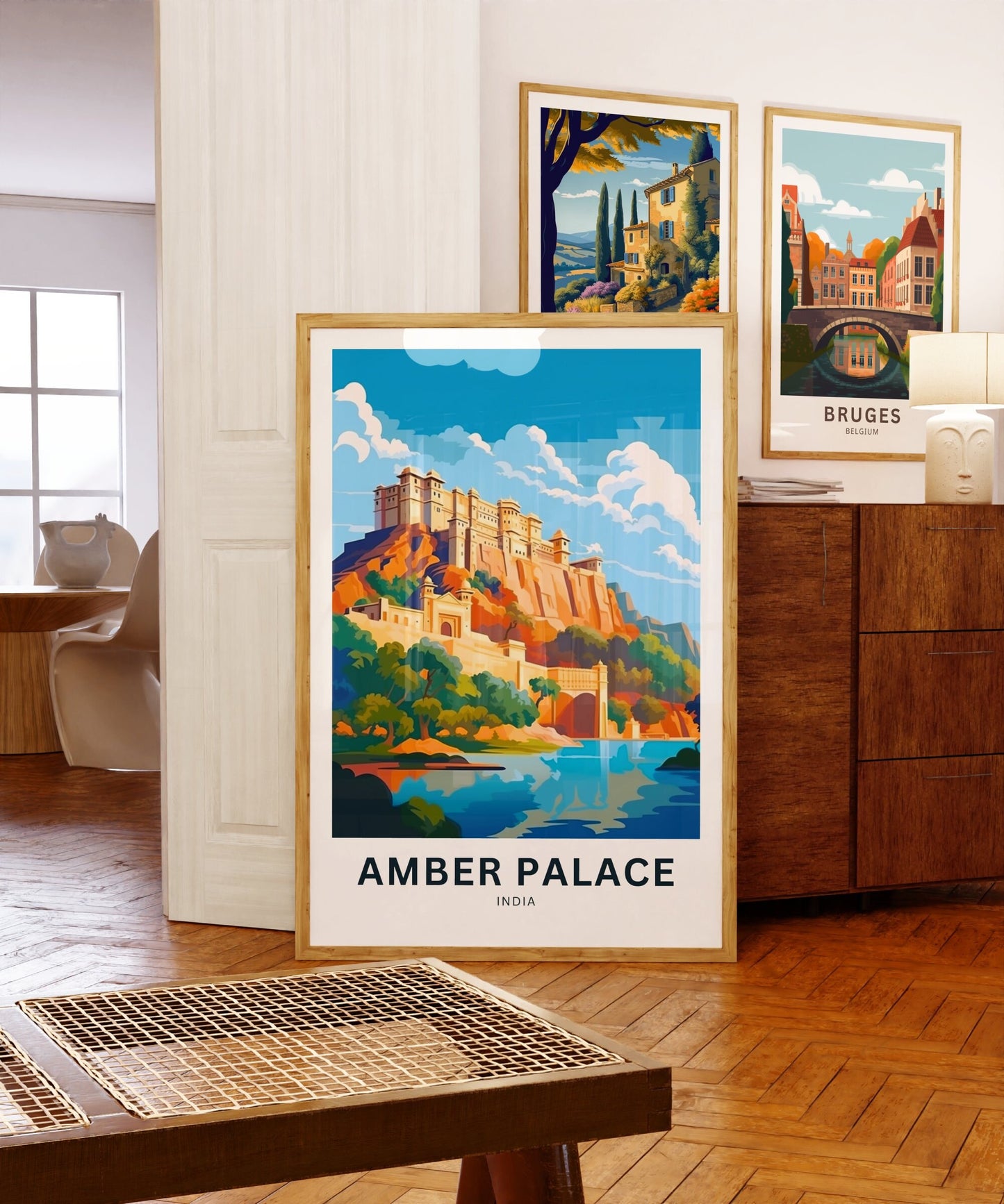 Amber Palace Travel Poster