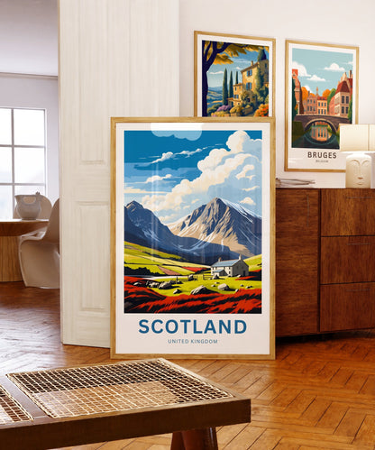 Scotland Travel Poster