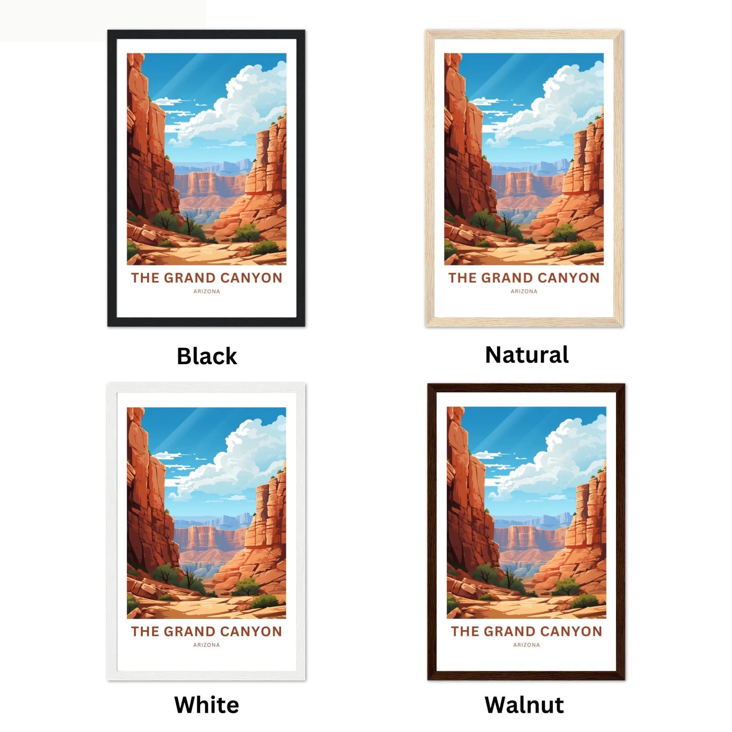 The Grand Canyon Travel Poster