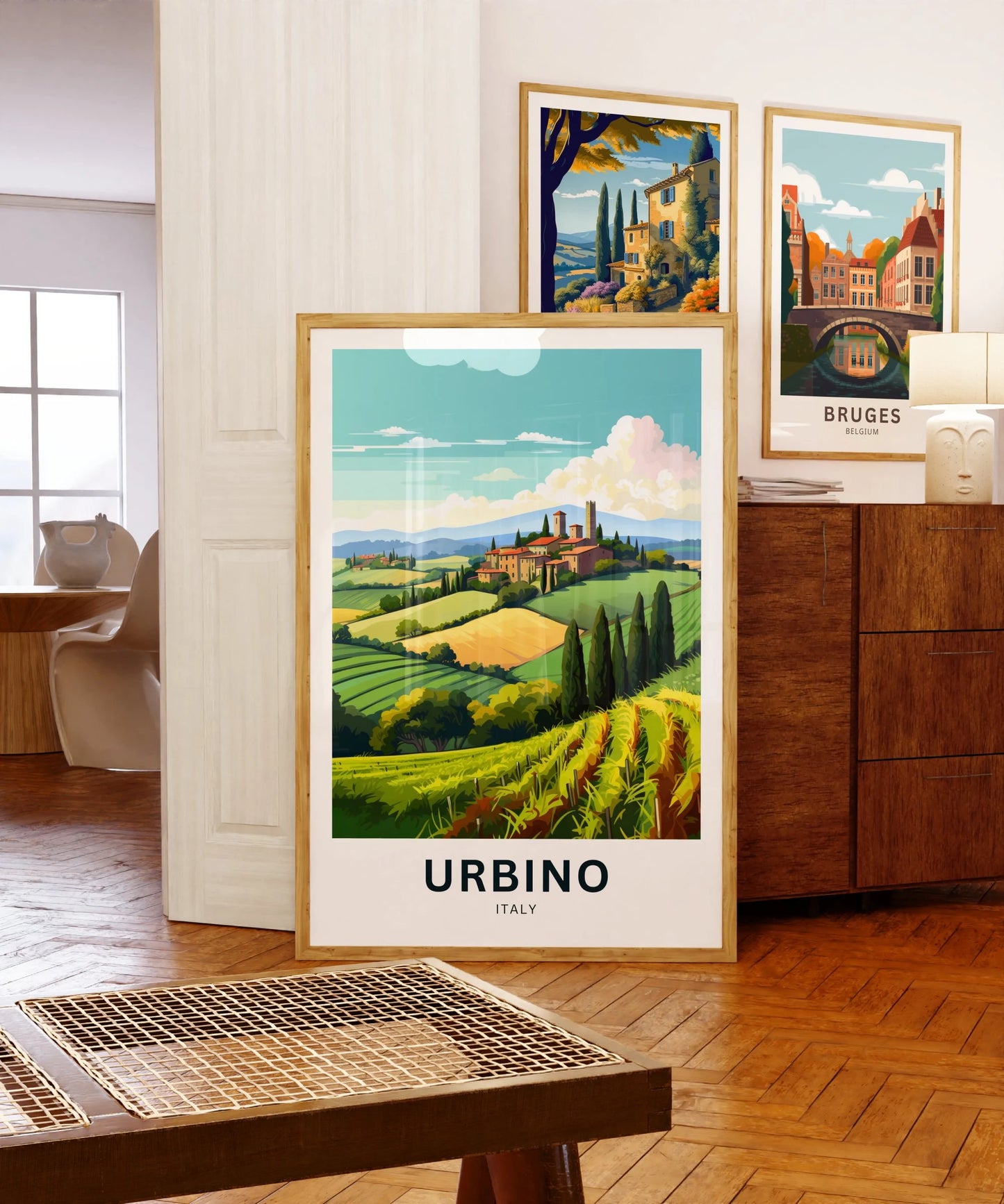 Urbino Travel Poster