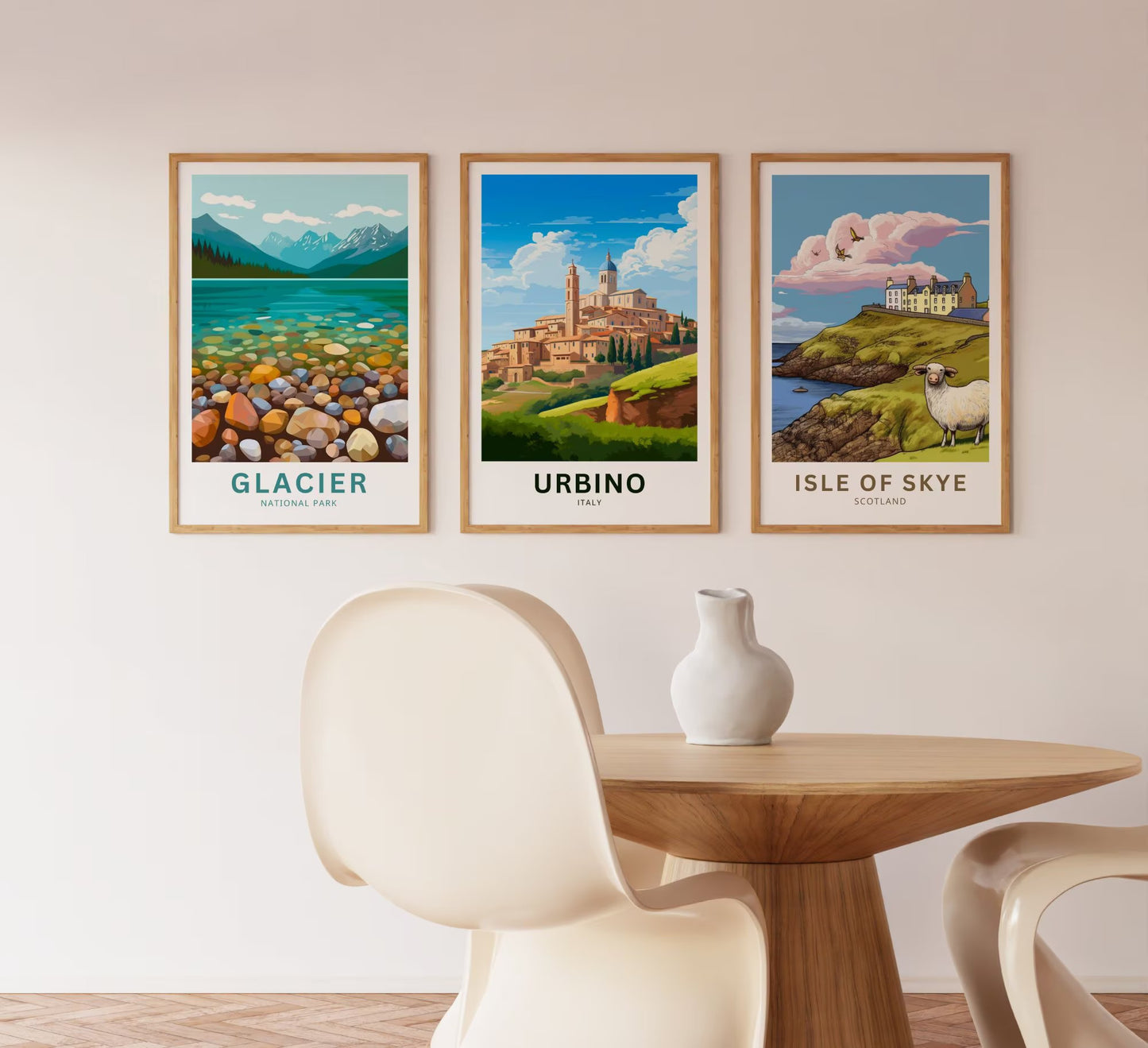 Urbino Travel Poster