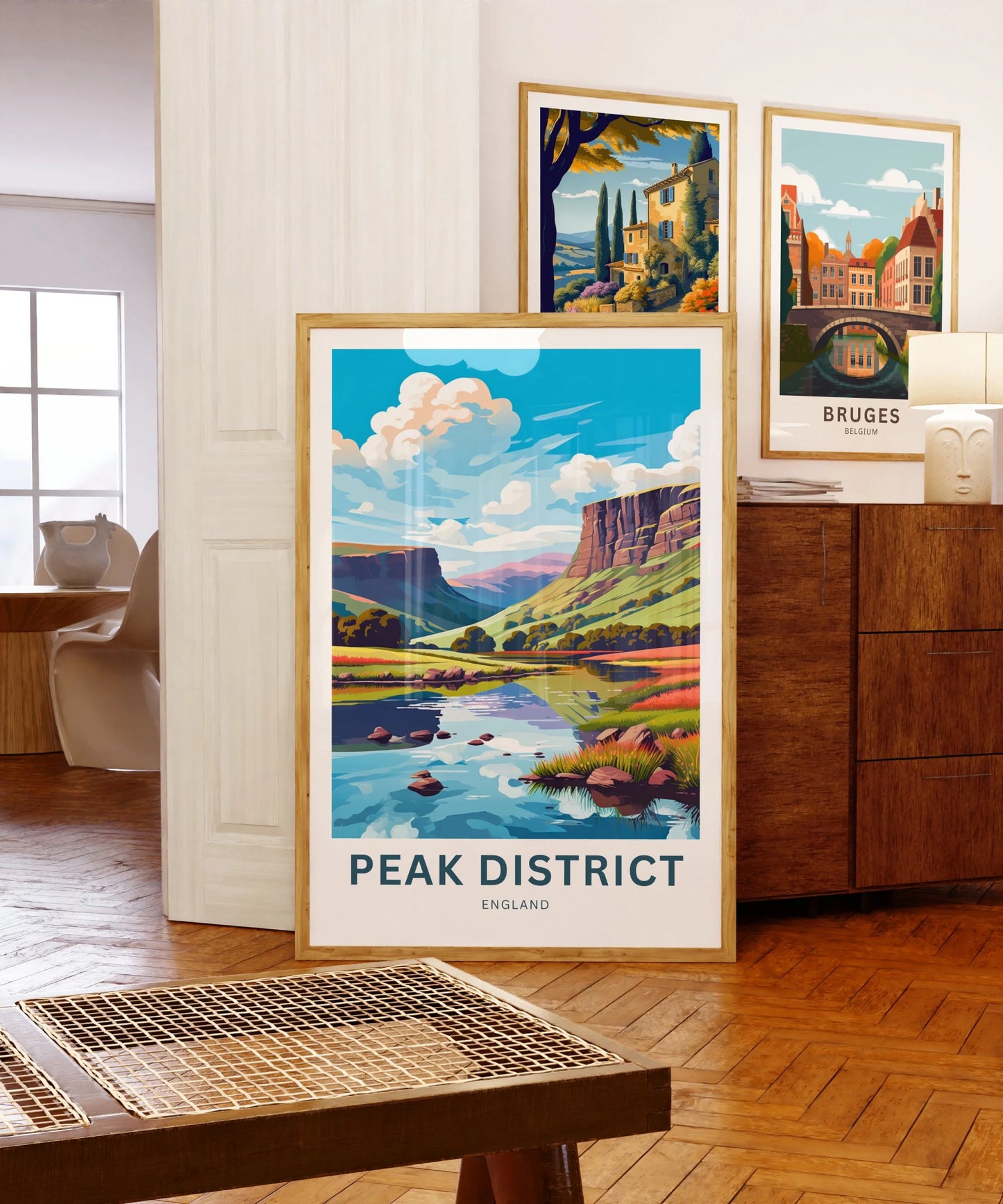 Peak District Travel Poster