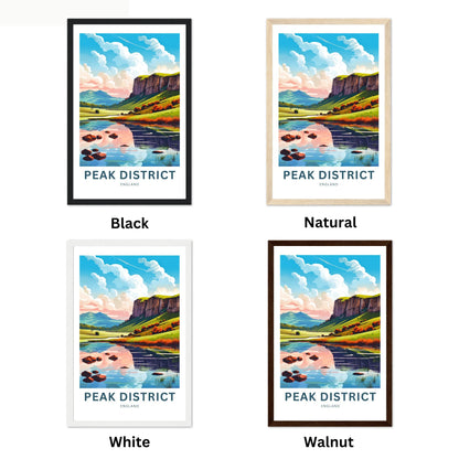 Peak District Travel Poster