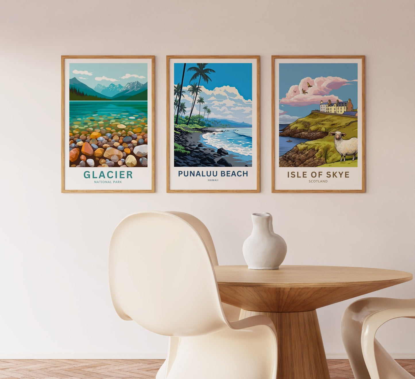 Punaluu Beach Travel Poster