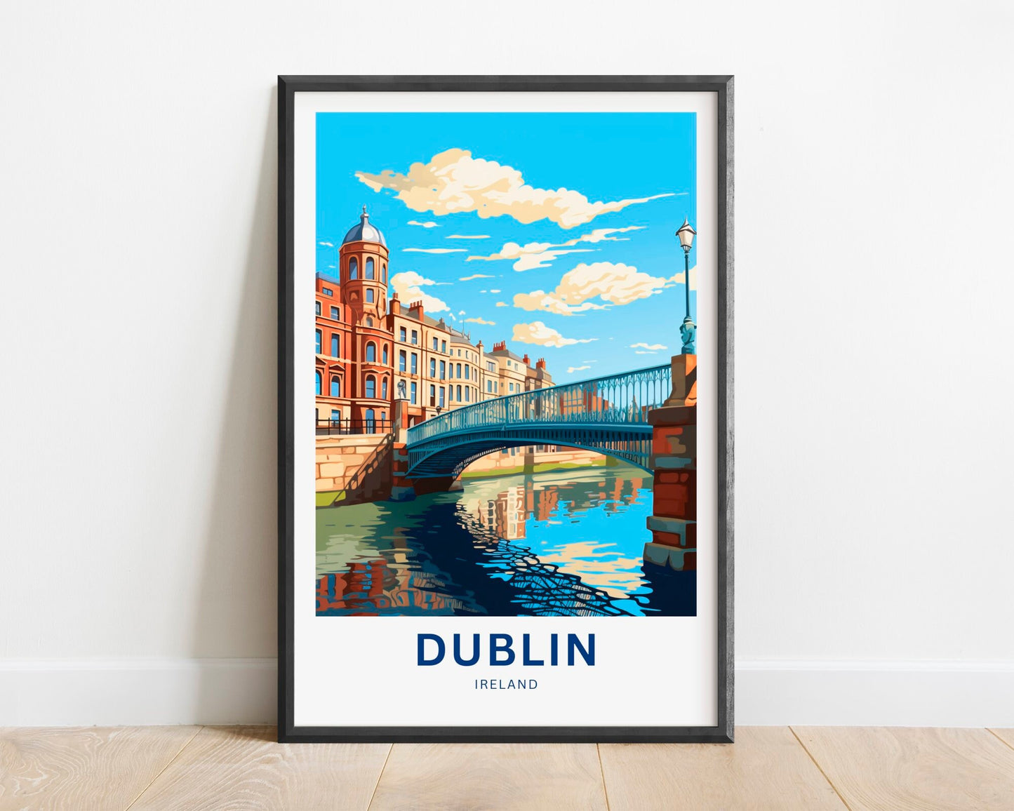 Dublin Travel Poster