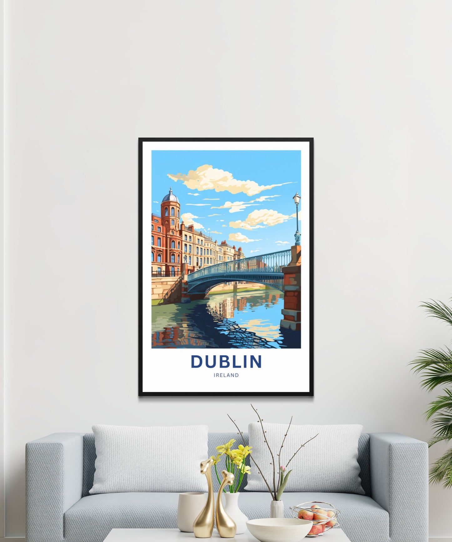 Dublin Travel Poster