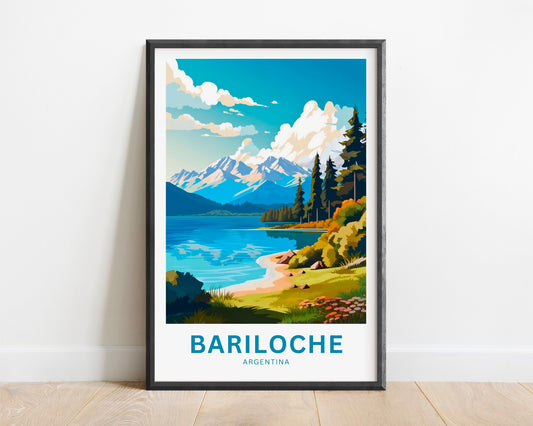 Bariloche Travel Poster