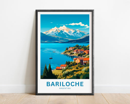 Bariloche Travel Poster