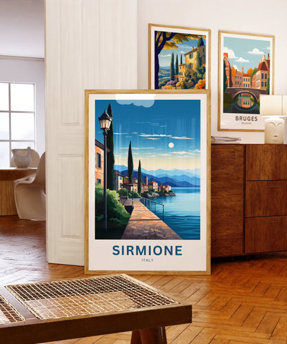 Sirmione Travel Poster