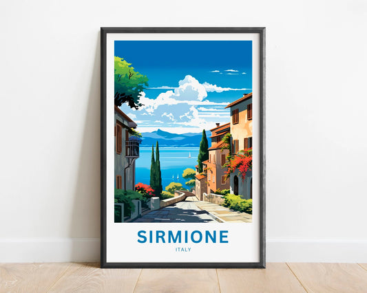 Sirmione Travel Poster