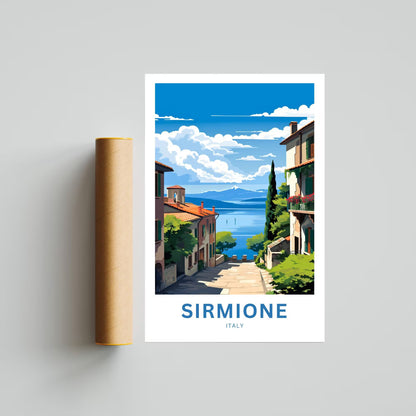 Sirmione Travel Poster