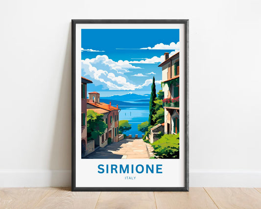 Sirmione Travel Poster