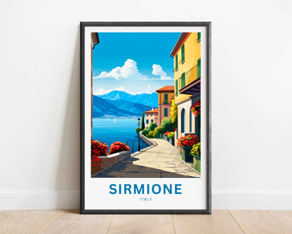 Sirmione Travel Poster