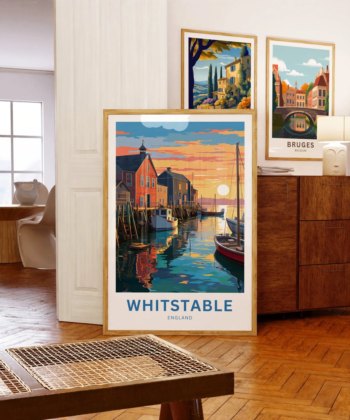 Whitstable Travel Poster