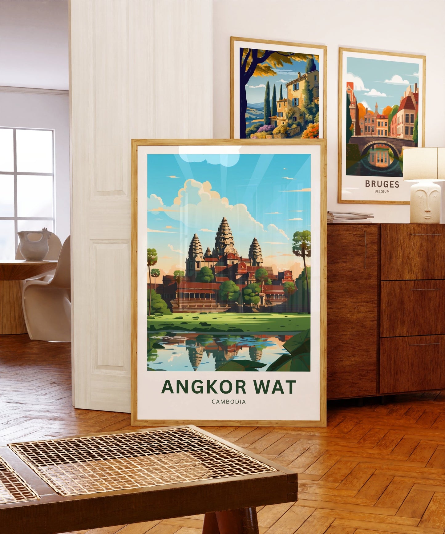 Angkor Wat Travel Poster