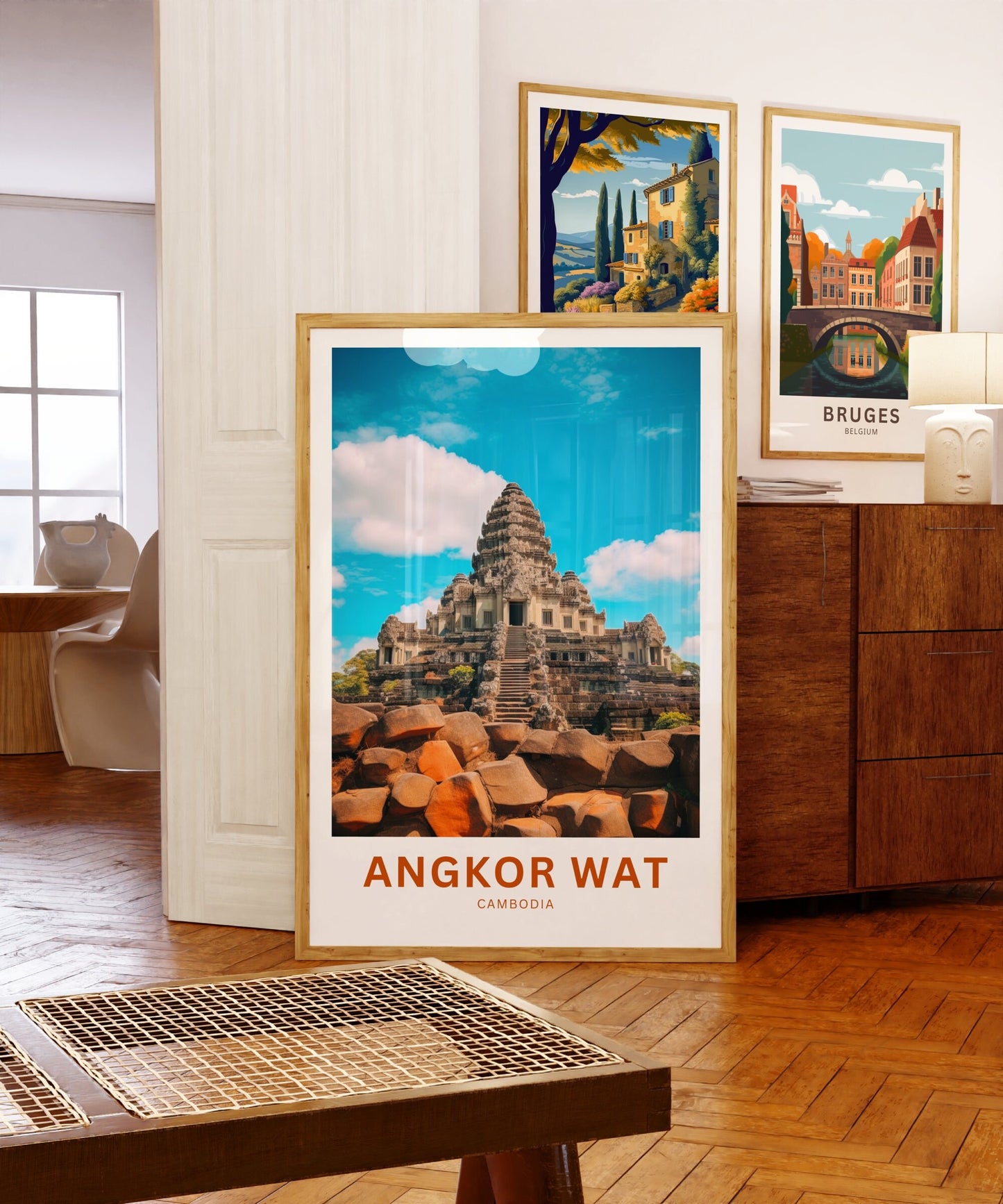 Angkor Wat Travel Poster