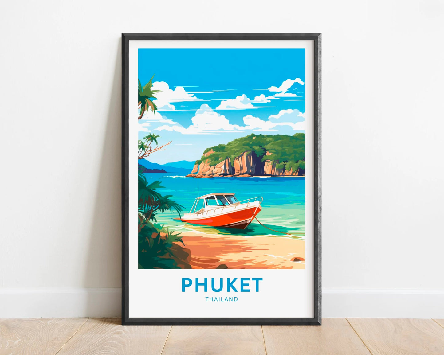 Phuket Travel Poster