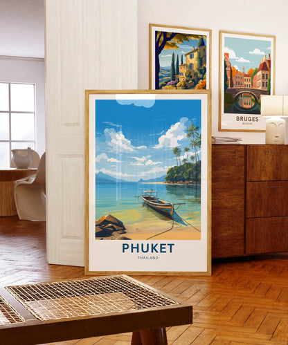 Phuket Travel Poster