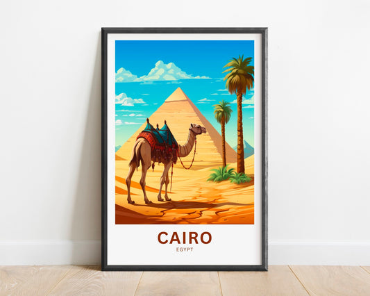 Cairo Travel Poster